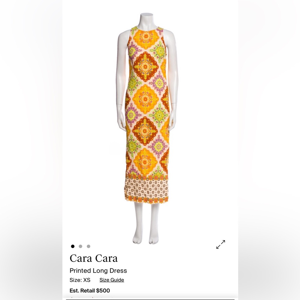 Cara Cara Geometric Maxi Dress